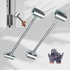 14-25 MM Door Hinge Adjustment Tool, Hinge Adjustment Tool, Door Hinge Repair Tool, Door Hinge Tool, Hinge Doctor, Door Adjustment Tool, Hinge Bender(Large And Small Size With A Glove)