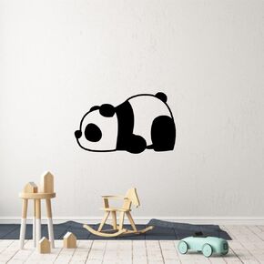 Panda Wall Animal Decal Art Vinyl Sticker Living Room Home Interior Decoration Children Kids Room Bedroom Art Mural Trees Decoration National Treasure of China YMX76 (70x39cm)