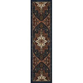 Mohawk Home Manne Medallion Brick Red 2' x 8' Area Rug