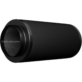 TerraBloom 6" x 24" Carbon Filter for Grow Tent - 46mm Activated Charcoal Air Filter - Maximize Airflow with 550 CFM - Premium Carbon Air Filter & Charcoal Filter for Homes & Commercial Applications