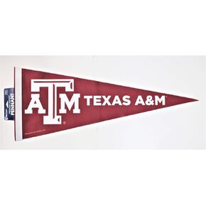Wincraft NCAA 58708091 Texas A&M University Premium Pennant, 12" X 30"