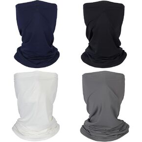 Summer Cooling Neck Gaiter Face Mask Balaclava, Breathable Bandana for Men Women Outdoor Sports UPF 50+