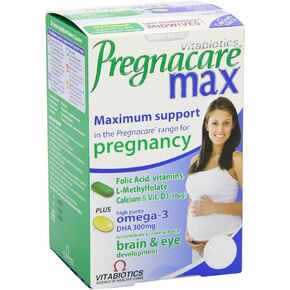 Vitabiotics Ltd, England 2 Packs Pregnacare Max 84 Tablets = Total 168 Tablets/Capsules