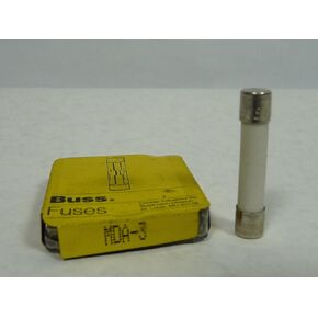 Bussmann MDA-3 Buss Fuse 3A 250V MDA3