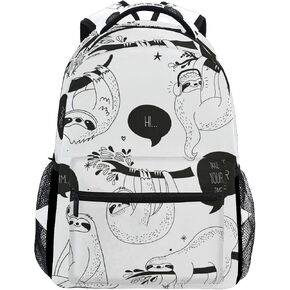 School College Backpack Rucksack Travel Bookbag Outdoor Cute Sushi Pattern in Saudi Arabia