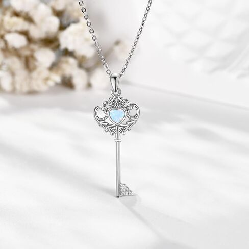 HUKKUN Airplane Necklace 925 Sterling Silver Travel Necklace for Women Airplane Jewelry Gifts for Stewardess Flight Attendants Pilots in Saudi Arabia