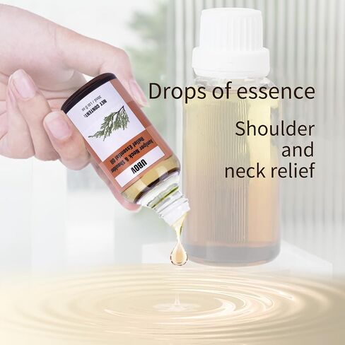 Ginger Oil Lymphatic Drainage Massage,Massage Soothe Muscles Compound Essential Massage Oils with Juniper Essential Oil Ginger Essential Oil Coconut Oil European Red Pine Leaf Oil 1oz in Saudi Arabia