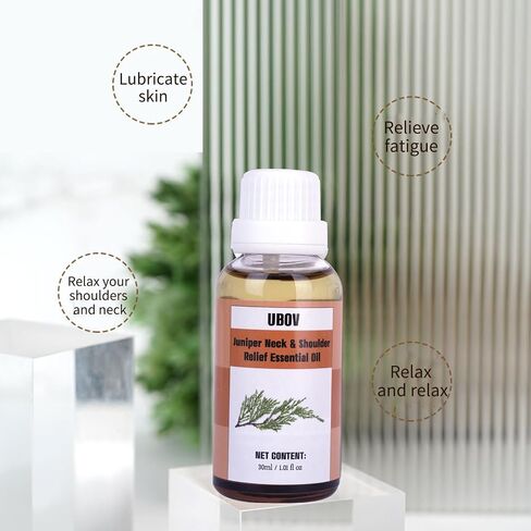 Ginger Oil Lymphatic Drainage Massage,Massage Soothe Muscles Compound Essential Massage Oils with Juniper Essential Oil Ginger Essential Oil Coconut Oil European Red Pine Leaf Oil 1oz in Saudi Arabia