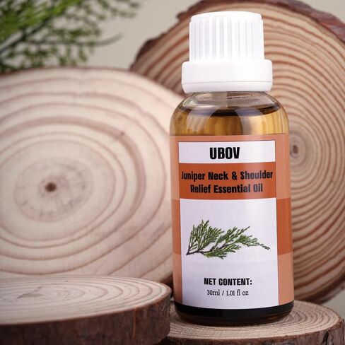 Ginger Oil Lymphatic Drainage Massage,Massage Soothe Muscles Compound Essential Massage Oils with Juniper Essential Oil Ginger Essential Oil Coconut Oil European Red Pine Leaf Oil 1oz in Saudi Arabia