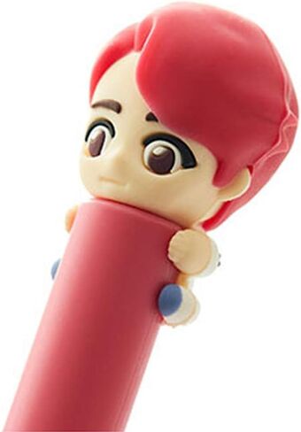 [BTS Official Merchandise] Fans Gift - K-Pop Idols Goods - BTS Character Figure Toothbrush with Convenient Magnetic Holder (Jung Kook) in Saudi Arabia