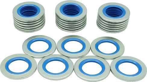 30 PCS 12mm Copper Crush Washer Oil Drain Plug Gasket, Fits Nissan/Infiniti Rogue Sentra Xterra Altima Frontier Armada Jukes 350Z G35 G37 1982-2022, Replace 11026-01M02, 11026-JA00A in Saudi Arabia
