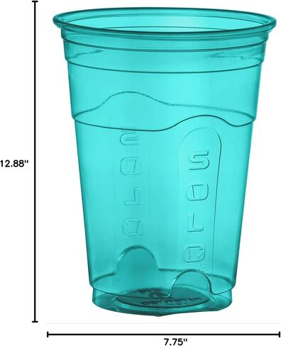 أكواب فائقة الألوان من شركة SOLO Cup، 16 أونصة، 144 قطعة in Kuwait