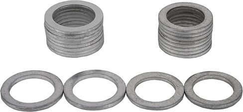 30 PCS 12mm Copper Crush Washer Oil Drain Plug Gasket, Fits Nissan/Infiniti Rogue Sentra Xterra Altima Frontier Armada Jukes 350Z G35 G37 1982-2022, Replace 11026-01M02, 11026-JA00A in Saudi Arabia