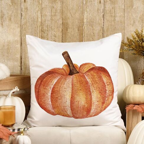 Fall Decor Pillow Covers 12x20 Inch Rustic Fall Pumpkins Hello Pumpkin Vintage Retro Lumbar Throw Pillow Cover for Farmhouse Autumn Fall Decorations Fall Decorative Pillows for Sofa Couch in Saudi Arabia