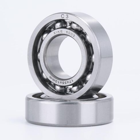 XiKe 6003-C3 Deep Groove Ball Bearing 17x35x10mm, Open,Ball Bearing Pack of 2pcs in Saudi Arabia