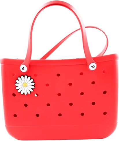 Flower Charms Compatible with Bogg Bags,Large Size Bag Insert Bag Accessories,Personalize Your Tote Bag with Decorative (Daisy) in Kuwait