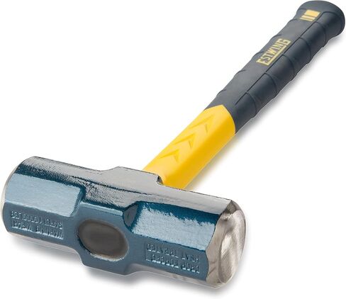 ESTWING Sure Strike Engineer's Hammer - 64 oz Sledge with Fiberglass Handle & No-Slip Cushion Grip - MRF64E in Kuwait