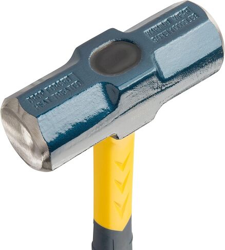 ESTWING Sure Strike Engineer's Hammer - 64 oz Sledge with Fiberglass Handle & No-Slip Cushion Grip - MRF64E in Kuwait