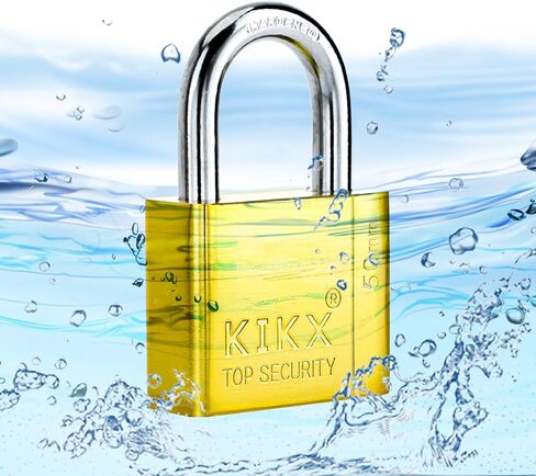 قفل 50 مم مع مفاتيح، 2 أقفال للأبواب، أقفال أمنية، قفل بمفتاح للسقيفة، المستودع، المرآب، الخزانات in Kuwait