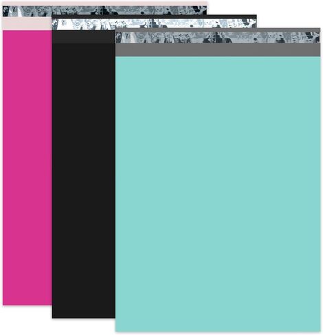 EJIEEP(300-Pack) Teal Poly Mailers 14.5x19 Inch,Self Seal Adhesive Flap 1.96 Inches in Saudi Arabia