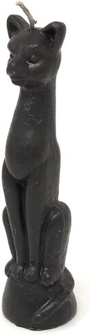 Cat Candle, Great for Halloween, Birthdays, Wicca Spells, Etc. (Black) in Saudi Arabia