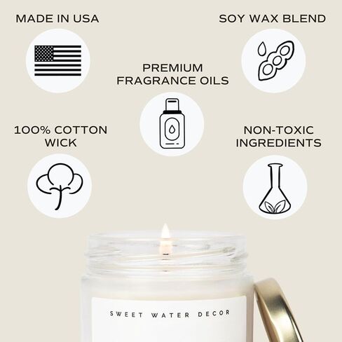 Sweet Water Decor, OMG, You're Engaged! Candle, Red Text | Tropical Fruits, Sugared Oranges, Mountain Green Scented Soy Wax Candle for Home | Engagement Gift | 9oz Clear Jar, 40 Hour Burn Time in Saudi Arabia