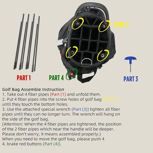 هيليكس مضغوطة مع حقيبة جولف ذات عجلات in Kuwait