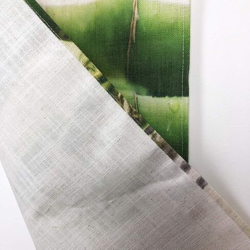 MYRU Zen Style المناظر الطبيعية اليابانية نورين ستارة الخيزران ستارة المدخل (33 × 59 بوصة، الخيزران) in Kuwait