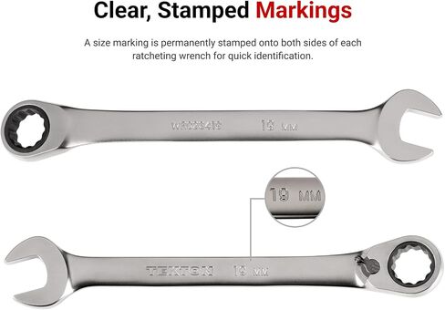 TEKTON 9/16 Inch Reversible 12-Point Ratcheting Combination Wrench | WRC23314 in Saudi Arabia