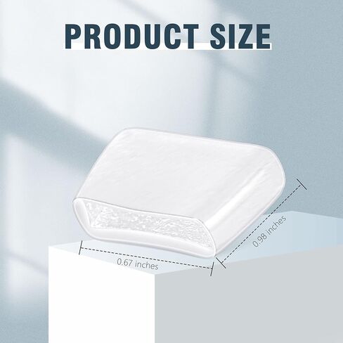 12 قطعة من الأطراف المطاطية لكماشات الجري الزجاجية المسطحة تنطبق على عرض يصل إلى 25 مم من أجل كماشة عمل الزجاج الملون القابلة للاستبدال وكماشة تشغيل الزجاج تثبيت الأجهزة in Kuwait