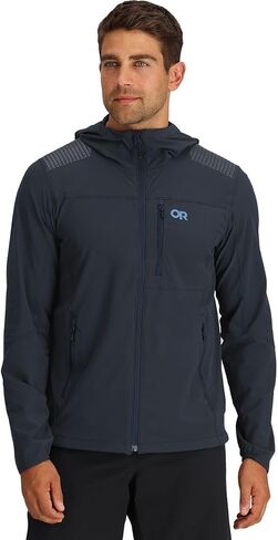 Outdoor Research Men's Ferrosi DuraPrint Hoodie, Dark Navy, L in Saudi Arabia