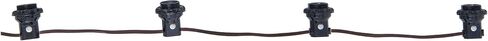 B&P Lamp® 3-Light, E12 Candelabra Socket Harness Set, Each with phenolic Ring and 18/2 Wire Leads in Saudi Arabia