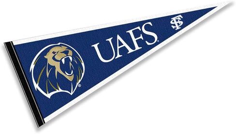 College Flags & Banners Co. UA Fort Smith Lions Pennant in Saudi Arabia