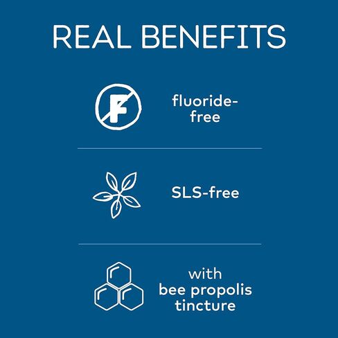 معجون أسنان تومز أوف ماين الطبيعي الخالي من الفلورايد من الناحية النباتية، بالنعناع الفلفلي، 4.7 أونصة، 6 قطع (عبوة من قطعة واحدة) in Kuwait