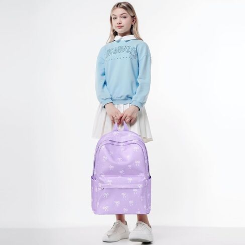Kimwadalh School Backpack for Girls, Backpack with Lunch Box Pencil Case for Preschool Elementary High School Girls Boys in Kuwait