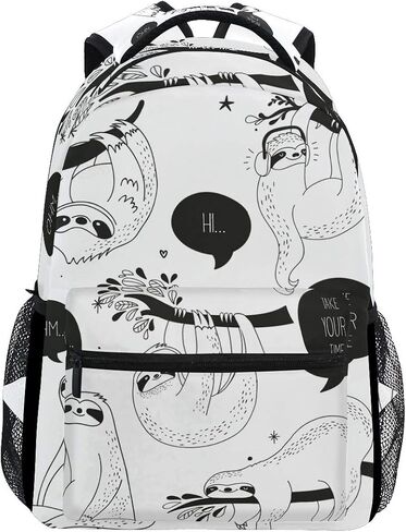 School College Backpack Rucksack Travel Bookbag Outdoor Cute Sushi Pattern in Saudi Arabia