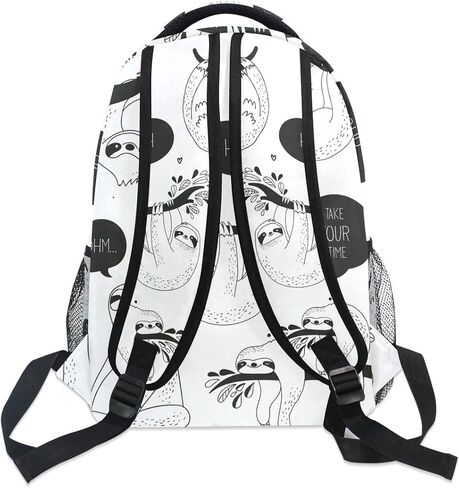 School College Backpack Rucksack Travel Bookbag Outdoor Cute Sushi Pattern in Saudi Arabia
