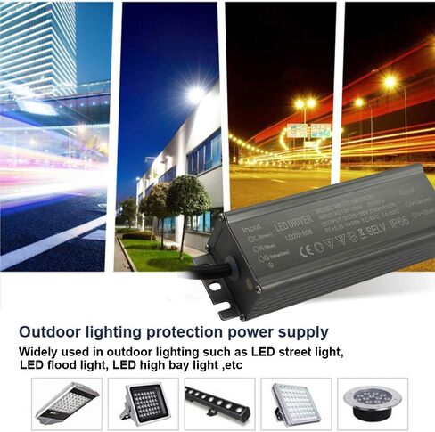 Aluminium IP66 70W LED Driver 2100mA (Constant Current Output) / DC 26-36V (Voltage Output) / AC 100-265V (input votage) Waterproof Power Supply Lighting Transformer Drivers Ballast in Saudi Arabia