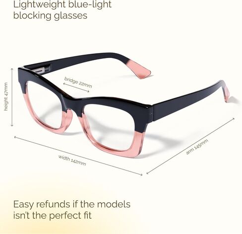 CCVOO 6 Pack Oprah Style Reading Glasses for Women Blue Light Blocking Computer Square Readers with Spring Hinge Men (A1 Mix, 6.0) in Saudi Arabia