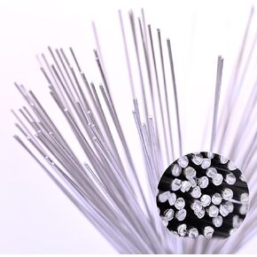 50Pcs Metal Universal Welding Wire easy to use Flux Core Welding Wire, Solution Welding Flux-cored Rods No Flux Required, Super Low Melting Point Excellent Corrosion Resistance