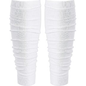 HERSENT Football Calf Compression Leg Sleeves Men, Football Leg Sleeves, Footless Compression Socks for Men Women
