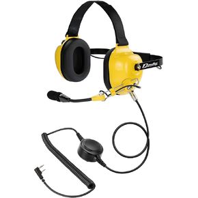 Arrowmax AHDH0032-BK-K2 PNR Noise Isolation Headphone Compatible with BaoFeng BTECH UV-5R UV-5RA UV-5RE UV-5R3 BF-F8HP UV-82HP Kenwood 2-PIN 2 Pin Radios NX-1200 NX-1300 NX-P1200 NX-P1300 NX-3220