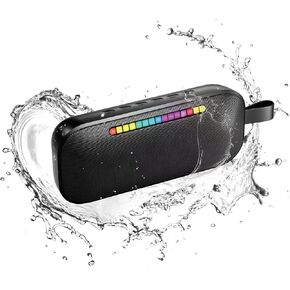Portable Bluetooth Speaker,IPX7 Waterproof Speakers Bluetooth Wireless,20W Portable Speaker with 24Hours Playtime, for Travel,Home,Pool,Outdoor Portable Bluetooth Speakers-LFS