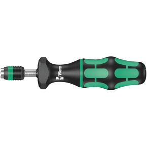 Wera 05074710001 Kraftform 7445 Hexagon Torque Screwdriver, 1/4" Head, 2.5-11.5"/lbs Variable Torque Adjustment Range