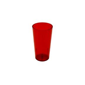 G.E.T. 6632-1-R-EC Heavy-Duty Plastic Restaurant Tumblers, 32 Ounce, Red (Set of 4)