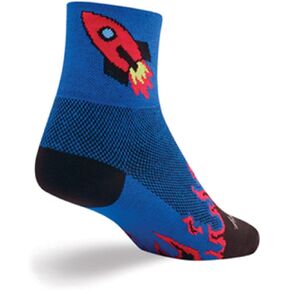 SockGuy, Men's Classic Socks - Large/X-Large, Rocket Man in Saudi Arabia