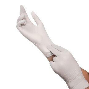 HALYARD Sterling Nitrile Exam Gloves, Powder-Free, 3.8 mil, 9.5", Gray, X-Large, 50709 (Box of 170)