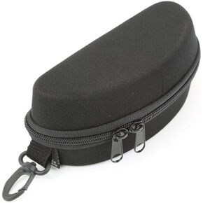 Double Eyeglass Case Molded Foam Sunglasses For large Sunglass Frames and Reading Glasses Case Fits XL Double Eyeglass Dual Reading Glasses Case Car Holder For Sunglasses Surf To Summit
