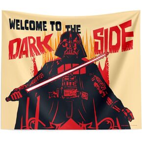 Northwest Star Wars Wall Hanging Tapestry, 34" x 40", Welcome To The Dark Side