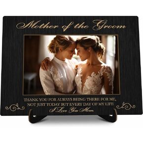 Mother of the Groom Picture Frame Gift, I Love You Mom Photo Frame Gift Picture Frames Gifts for Mother's Day Birthday Christmas, Gifts for Mother of Groom from Bride, Mom Picture Frame Favors -35